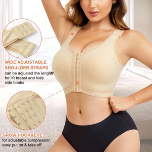 <span class=keywords><strong>Reggiseno</strong></span> Sexy con Chiusura Frontale FancyShape, Senza Ferretto, Intimo Femminile <span class=keywords><strong>Push</strong></span>-<span class=keywords><strong>up</strong></span>, Bralette con Copertura Completa sul Retro - Product Image 2