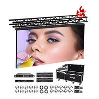 Maßgefertigtes 500*500mm P2.9 P3.91 P4.81 Bühnen-Werbe-LED-Panel für Kirchen 160 °   Wasserdichter LED-Bildschirm für Vermietung mit visuellem Betrachtungswinkel