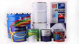 Seau en fer blanc personnalisé, mini, vide, 4 L, bidons métalliques pour peinture, bidon en fer de 1 gallon pour peinture - Product Image 4