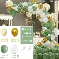 Meilleure Vente Ensemble de Ballons Décoration Mariage Anniversaire Arche de Ballons Or