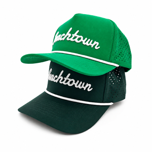 Golf Cap 5 Panel Laser Cut Hole Waterproof 3D Raised Embroidery Breathable Quick Dry Performance Unisex Outdoor Leopard Dot - Product Image 5