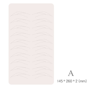 Eyebrow Guideline <b>Practice</b> Skin <b>Pad</b> PMU Microblading Training Tool for Beginner Academy Class - Product Image 5