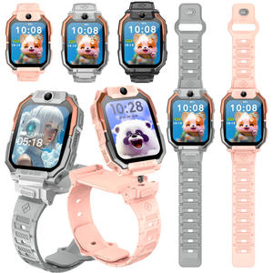 Reloj Inteligente Infantil AS08 4G Cuadrado con Localización LBS+GPS+WIFI, Videollamadas, Llamadas Bidireccionales, Correa para el Cuello con Botón SOS - Product Image 1
