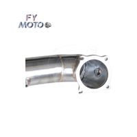 Knalpot Downpipe untuk Alfa Romeo Giulia 200P/280P 2.0T 2017 +
