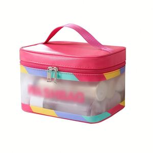Cosmetic <b>Storage</b> Bag Portable Wash Bag Large-capacity Waterproof <b>Makeup</b> Bag - Product Image 2