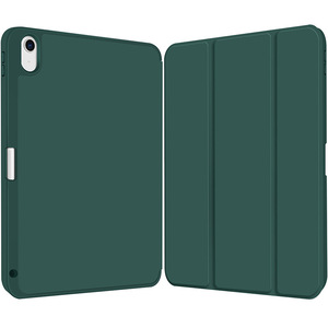 Étui en cuir personnalisé Skin Touch à trois volets Folio Flip Cover, étui pour <span class=keywords><strong>tablette</strong></span> en cuir pour Apple iPad 10e 2025 11 <span class=keywords><strong>pouces</strong></span>/IPad Pro 11 2024 - Product Image 2