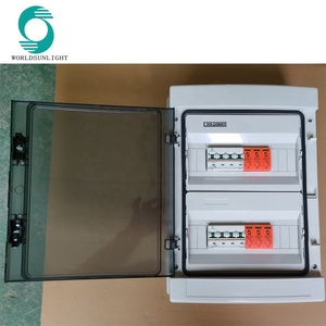WSDB-PV4/2 IP65 4 Di 2 Keluar 4 Senar 25A 1000V DC Solar PV Array Plastik Combiner Box - Product Image 3