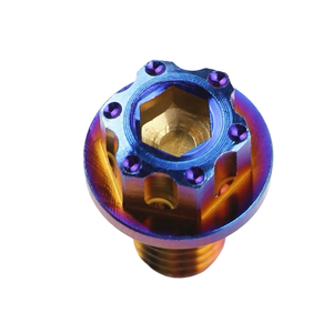 Bu lông titan hợp kim tùy chỉnh đầu Torx cho xe máy, cấp Gr5, kích thước M6, M5 - Product Image 2