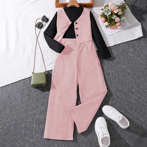 Produttore di abbigliamento 6 8 10 <span class=keywords><strong>12</strong></span> 14 <span class=keywords><strong>anni</strong></span> di <span class=keywords><strong>moda</strong></span> ragazza pantaloni per adolescenti abiti Boutique Set vestiti per adolescenti per bambina abbigliamento per bambini W - Product Image 2