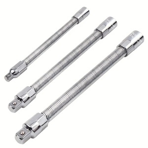 Flexible <b>Extension</b> <b>Rod</b> 1/4 In Chrome Cr-V Vanadium Universal Connecting <b>Rod</b> For Auto Repair Tool - Product Image 2