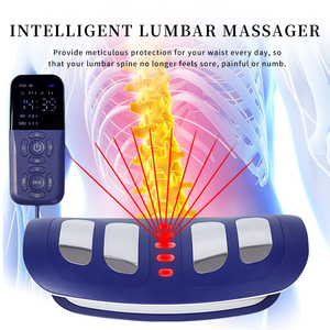 OEM/ODM Upgrade <strong>Back</strong> Stretcher Waist <strong>Massager</strong> Air Traction Lumbar <strong>Massager</strong> With Heating Vibration For Lower <strong>Back</strong> Pain Relief - Product Image 3