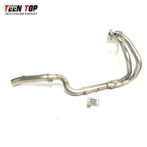 Tubo de escape modificado para motocicleta, sistema de escape completo para <span class=keywords><strong>Kawasaki</strong></span> Z250 Ninja <span class=keywords><strong>300</strong></span> 250 2013-2017 - Product Image 2