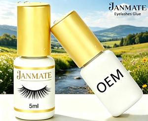 Colle à cils noire à séchage rapide en 1 seconde pour extensions de cils, vente en gros d'usine, logo personnalisé, prix de gros pour colle à cils professionnelle - Product Image 1