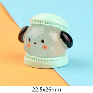 Accesorios para Carcasas de Teléfono Móvil con Cuentas de Resina Acrílica, Diseño de Animales 3D Luminosos, Estilo Macaron, 22.5x26mm - Product Image 2