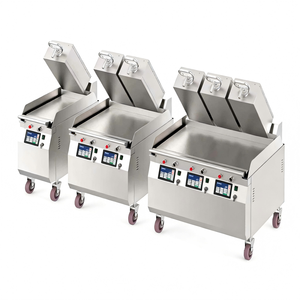 Plancha Eléctrica de Doble Cara de Alta Resistencia, Programable, Estilo <span class=keywords><strong>KFC</strong></span>, Tipo Clamshell - Product Image 1