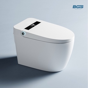 <span class=keywords><strong>WC</strong></span> <span class=keywords><strong>suspendu</strong></span> en céramique en forme d'œuf, à poser au sol, avec réservoir d'eau intégré, siphon entièrement automatique, télé<span class=keywords><strong>commande</strong></span> intelligente pour la maison - Product Image 2