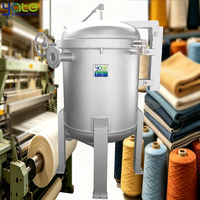 Filtre à sac multi-cellules à ouverture rapide YATE en acier inoxydable SS304 SS316L pour la filtration de produits chimiques fins, textiles, papeterie, pâte à papier et encre