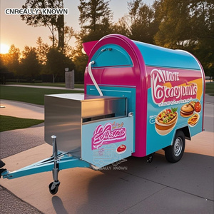 Remolque de Comida Móvil Personalizado OEM, Económico, Totalmente Equipado, Camión de Helados - Product Image 2