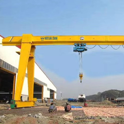 12Ton Electric Motor Hoist Overhead Gantry Crane 20m Span