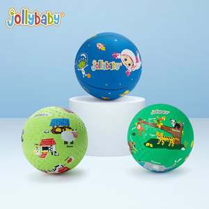 Jollybaby Ballons de football et de basketball élastiques personnalisés pour bébés et enfants - Product Image 2