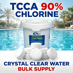 Tabletas de <span class=keywords><strong>Cloro</strong></span> Industriales RHONDA para Piscinas, 3 Pulgadas, 90% de Pureza, Productos Químicos Blancos para Limpieza de Piscinas, Número CAS 51580-86-0 ClO2 - Product Image 1
