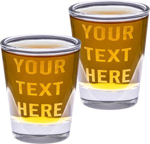 Paquete de 2 vasos de chupito grabados con texto personalizado con caja para hombres, boda, mejor hombre, <span class=keywords><strong>aniversario</strong></span> - Product Image 6