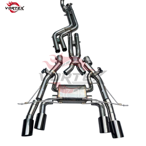 Escape Catback VORTEX Estilo M de Longitud Igual para BMW M2 G87 3.0T 2023-2025 Compatible con OPF Tubo de Escape SUS304 - Product Image 2