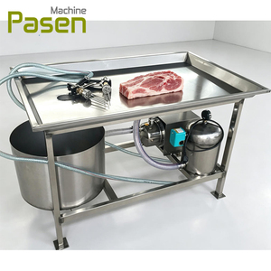 Machine automatique d'injection de saumure pour viande, pour poulet entier, <span class=keywords><strong>kebab</strong></span>, shawarma - Injecteur d'eau salée haute capacité pour hôtels et restaurants - Product Image 1