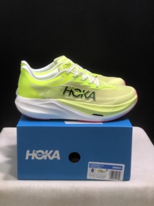 รองเท้า TopOne Rocket <span class=keywords><strong>X</strong></span> <span class=keywords><strong>One</strong></span>-<span class=keywords><strong>one</strong></span> สำหรับผู้ชายและผู้หญิง น้ำหนักเบา วัสดุคาร์บอน สำหรับวิ่งแบบ <span class=keywords><strong>Hoka</strong></span> พร้อมซับในตาข่าย แบบผูกเชือก เหมาะสำหรับกิจกรรมกลางแจ้ง - Product Image 2