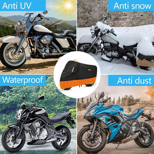 Heavy Duty Oxford Motorcycle Body Cover with Premium Weather Defense for Long Term Outdoor Storage Custom Logo Available - Product Image 6