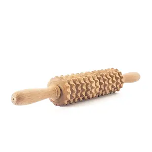 Accessori in legno Anti Cellulite Rullo di Massaggio Strumento Massager Maderotherapy