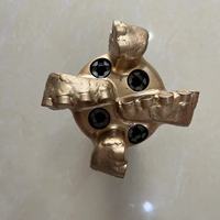 Foret de forage en carbure de tungstène forgé de 165 mm avec revêtement diamanté PDC, à canal de refoulement unique, pour un forage efficace des puits, équipement de forage