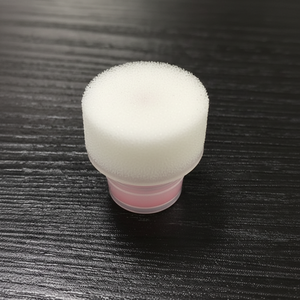 Tête de brosse de nettoyage blanche, pompe ronde, applicateur en <span class=keywords><strong>plastique</strong></span> non floqué pour cirage et brillance <span class=keywords><strong>des</strong></span> <span class=keywords><strong>chaussures</strong></span>, petite éponge - Product Image 3