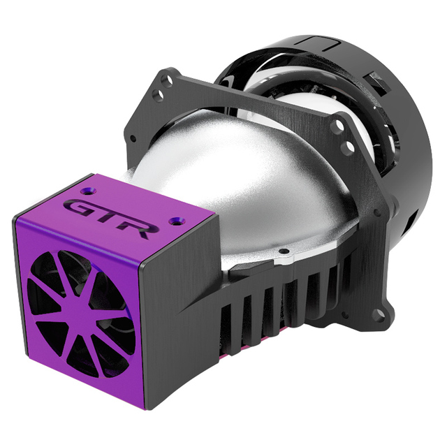 High Quality 55W 3inch Bi LED Projector Lens Headlight for Universal Car With High and Low Beam Biled Lens