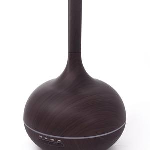 Difusor de Aroma Creativo con Diseño de Gota de Agua, Humidificador de 0.5L con Acabado en Madera Oscura para el Hogar, 10-20 m², con Función de Temporizador - Product Image 2
