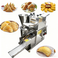 Machine commerciale automatique motorisée haute efficacité pour empanadas, samosas et galettes de bœuf, certifiée CE, 10cm/15cm/20cm, 4500/h, 1.5kW, FT