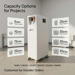 Solar Battery 51.2V 300Ah 15.36kWh LiFePO4 All-In-One Residential <b>Energy</b> <b>Storage</b> <b>System</b> Home Use - Product Image 2
