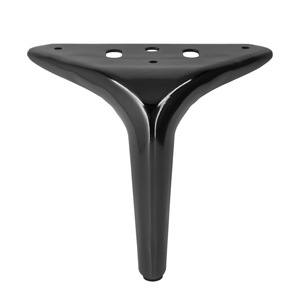 Modern Tapered <b>Gold</b> Iron Furniture <b>Legs</b> for Sofa Bed Dining Kitchen Living Room Hotel Workshop-Easy Installation for <b>Chair</b>/Table - Product Image 1
