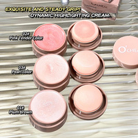 Crème illuminatrice O'CHEAL 3 en 1 pour le visage, maquillage hydratant, fini naturel, longue tenue, brillant, scintillant pour les yeux et le visage