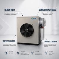Organische bessen droogmachine warmtepomp fruitdehydrator voor de Amerikaanse markt