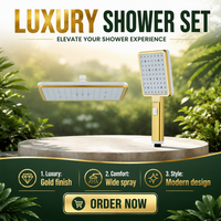 Pommeau de douche à main au design moderne, finition chromée, garantie 2 ans, nouveau modèle, haute qualité, prix attractif