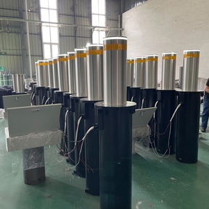 Automatic <span class=keywords><strong>Hydraulic</strong></span> Lifting Bollard <span class=keywords><strong>Post</strong></span> Controle Remoto Coluna De Segurança De Aço Inoxidável Telescópica Security Rising Posts Bollards - Product Image 1