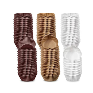 Doublure à Muffins Jetable Cuisson Coupe Gâteau Papier Cupcake Pointe Pan Ramequin Supports Petit Pudding Tasses Cupcake Cupcake Conteneurs - Product Image 1