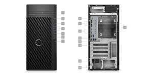 Estación de Trabajo Informática Más Vendida, Torre 3660 con I9-13900K, 8GB, Disco Duro de 2TB, en Stock, Estación de Trabajo T3660 - Product Image 3
