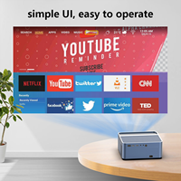 Prix pas cher Full HD A45-B Projecteur 4K 500ANSI Mini Led Lcd Wifi Smart Projecteur pour la maison Projecteur de film