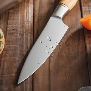 5 inç Sandvik 14C28N paslanmaz karbon çelik programı mutfak bıçakları doğa zeytin ahşap kolu ile en iyi bıçak üreticisi