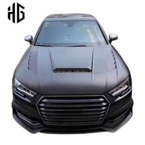 Capots avant en fibre de carbone haute performance, <span class=keywords><strong>prix</strong></span> usine, pour <span class=keywords><strong>Audi</strong></span> A4 RS4 S4 B9 B9.5 2014-2025, style SD - Cache de capot en carbone - Product Image 4