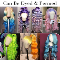 Perruques de cheveux brésiliens en dentelle HD, perruque frontale en dentelle complète avec des cheveux de bébé perruques de cheveux humains vierges droites pour les femmes noires