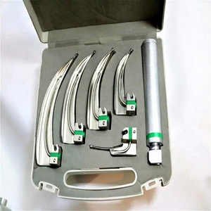 Macintosh & Miller Laryngoscope | Laryngoscope flexible à fibre optique adulte et pédiatrique taille de lame instruments chirurgicaux - Product Image 1