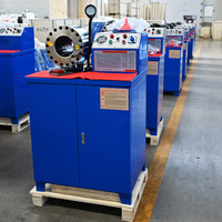 La machine à sertir hydraulique entièrement automatique présente une commande à un clic et convient à divers diamètres de tuyaux